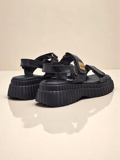 Royalfashion moteriškos sandalės ant storesnio pado Aganda