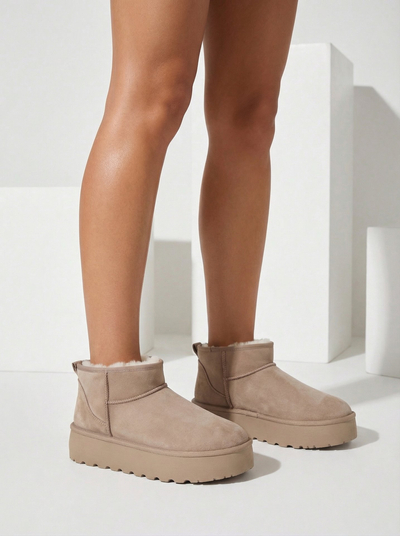 Royalfashion Женские сапоги на платформе a'la snow boots Dagodo