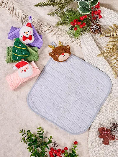 Royalfashion Kalėdų Rankšluosčių Rinkinys Happy Xmas