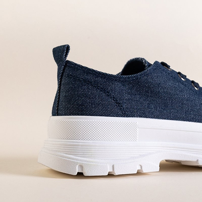 OUTLET Темно-синие женские спортивные туфли Deanna - Обувь