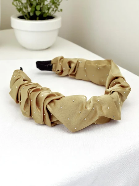 Royalfashion Satininė plaukų juosta Bianca