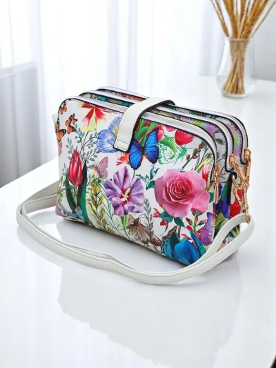 Royalfashion Kwiatowa маленькая женская сумка из искусственной кожи