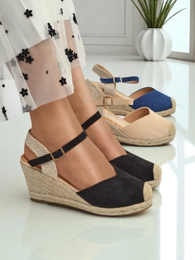 Royalfashion moteriškos platforminės basutės Solara espadrilės