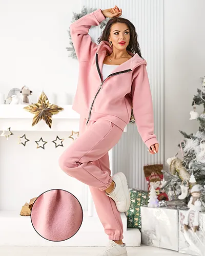 Royalfashion moterų medvilninės sportinės aprangos komplektas