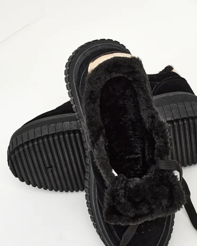 Royalfashion Утепленные женские кроссовки с мехом Nozii