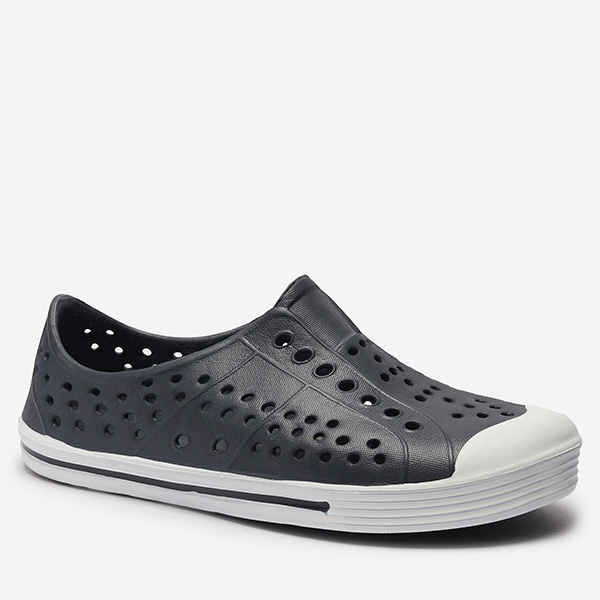 Темно-синие ажурные детские резиновые кроссовки Jiteri - Обувь