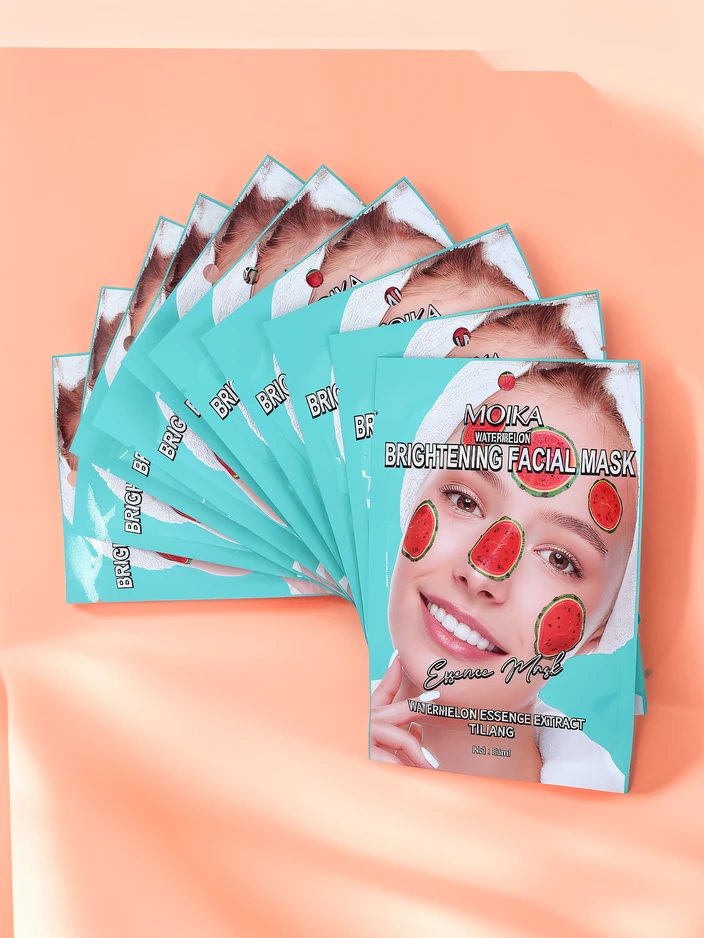 MOIKA Arbūzinė skaistinanti lakštinė kaukė