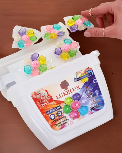 Luxelux 7in1 skalbimo kapsulės 30 vnt.