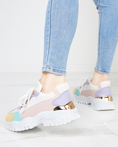 Moteriški spalvingi sportiniai bateliai Nosice sportbačiai - Avalynė