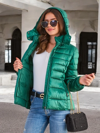 Женская стеганая зимняя куртка Royalfashion