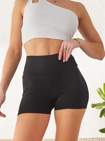 Royalfashion medvilniniai moteriški sportiniai šortai leggings