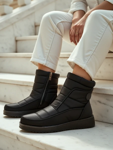 Royalfashion Moteriškos sniego botai Fiegose