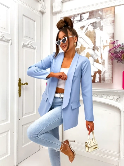 Royalfashion Moteriška sakė be užsegimo Elegantiška