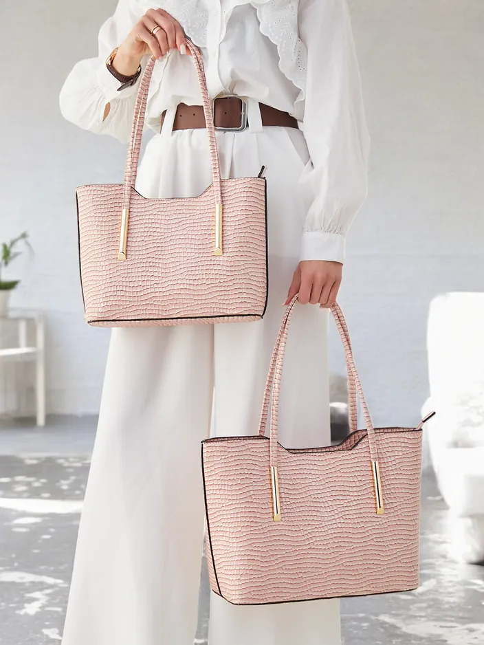 Royalfashion Двухслойная женская сумка с тиснением