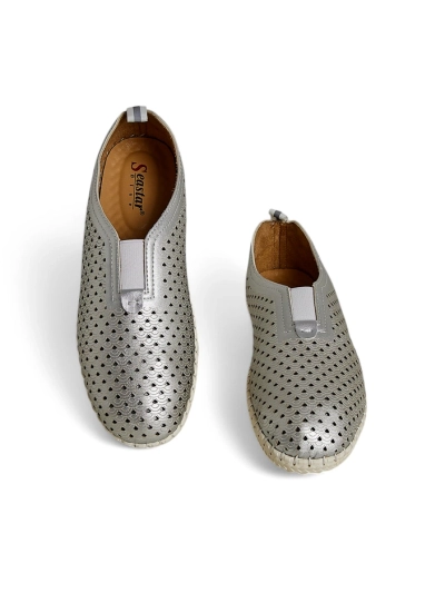 Royalfashion moteriški perforuoti loafers Gofielle