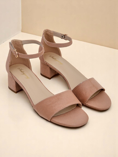 Royalfashion Женские сандалии на низком каблуке SoftHeels