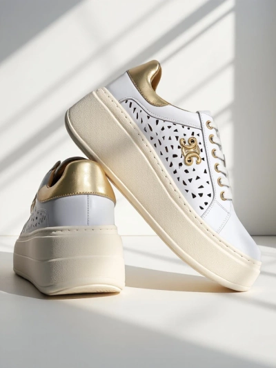 Royalfashion moteriški sportiniai sneakeriai perforuoti Jovixi