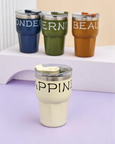 Royalfashion Termo puodelis su šiaudeliu Gražus