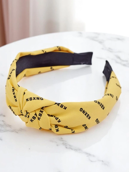 Royalfashion Plaukų lankelis su pintu raštu Grafity Boom