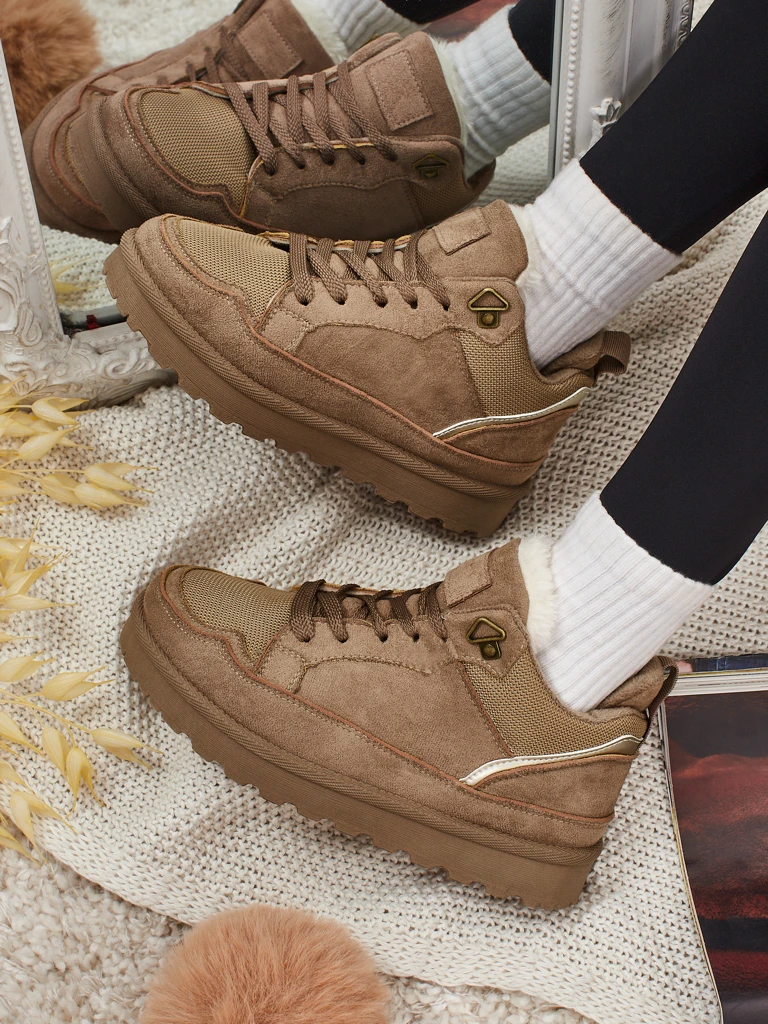 Женские утепленные кроссовки Faylo