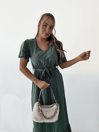 Royalfashion Женское простое платье-миди
