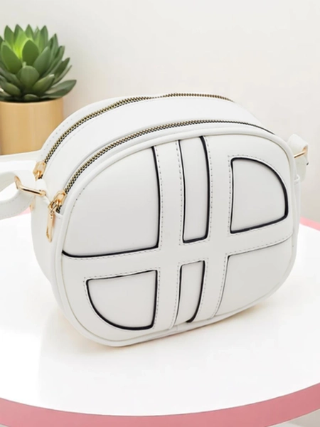 Royalfashion Maža moteriška apvali ekoodinės rankinė Riva Circle