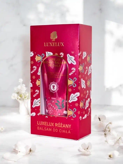 Luxelux kūno balzamas su rožine kvapu 300 ml