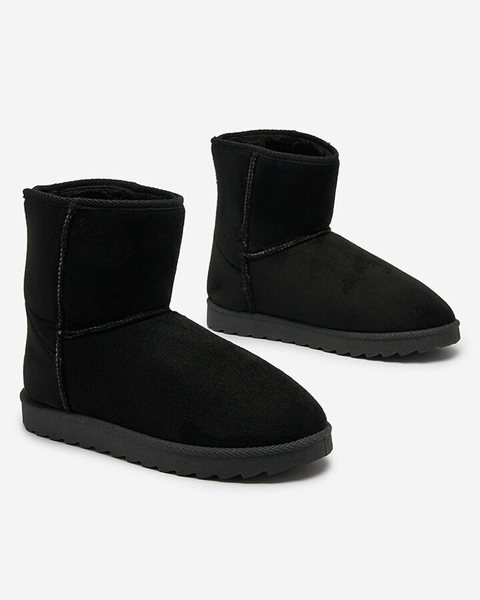 Royalfashion Moteriški juodos spalvos a'la sniego batai Aener