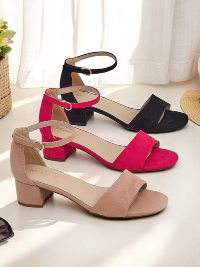 Royalfashion Женские сандалии на низком каблуке SoftHeels