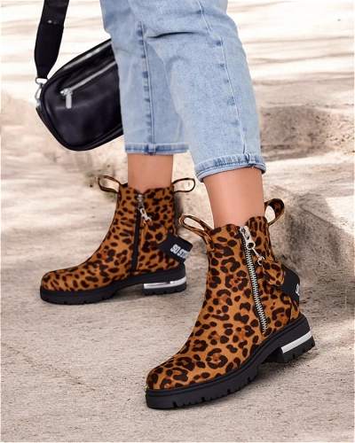 "Royalfashion" Ekologiškos zomšos batai su dirželiu ir užtrauktukais Redmisala