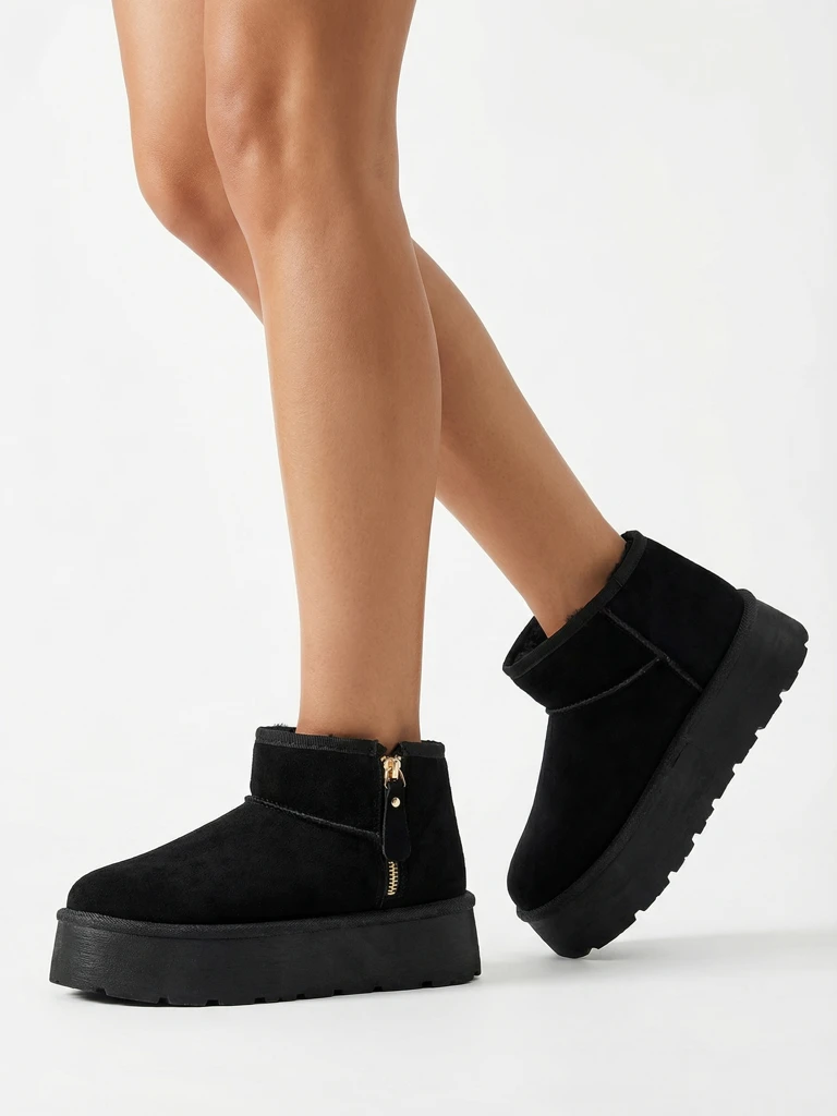 Royalfashion Женские сапоги на платформе a'la Delgadi