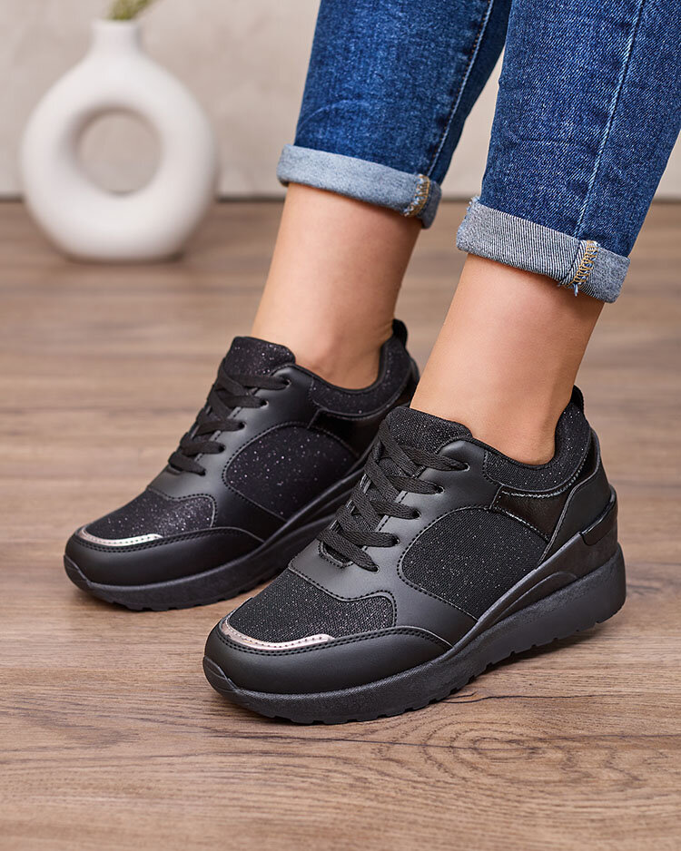 Royalfashion Женские спортивные кеды на каблуке в цвете Deoli