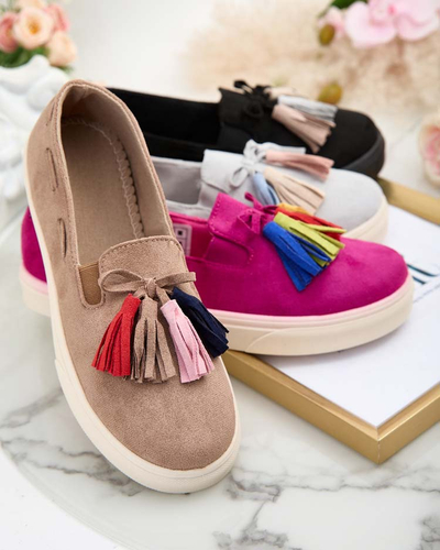 Royalfashion Moteriški mokasinai su kutais Bererto