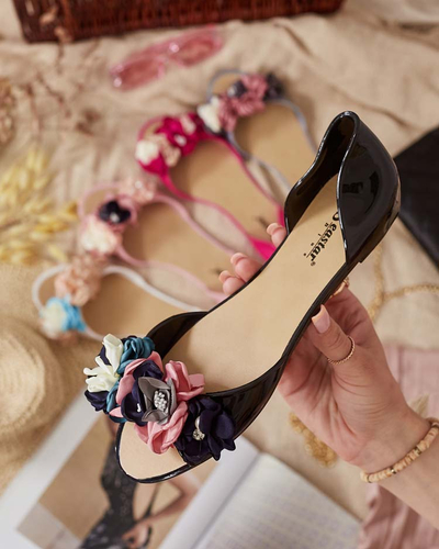 Royalfashion Резиновые балерины с цветком Koddies