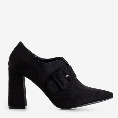 Juodi aukštakulniai bateliai Erline - Batai