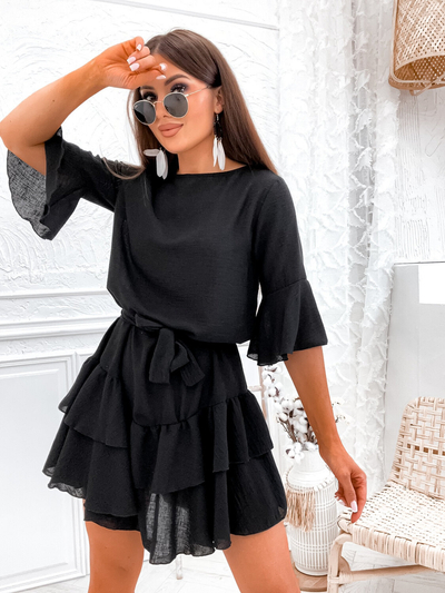 Женское мини-платье Royalfashion Linen