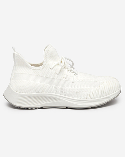 Белые мужские кроссовки Domakko