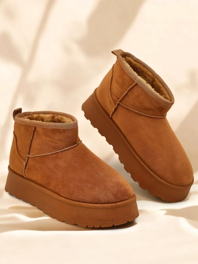 Royalfashion trumpas bateliai, primenantys moteriškus sniego batus Fortesse