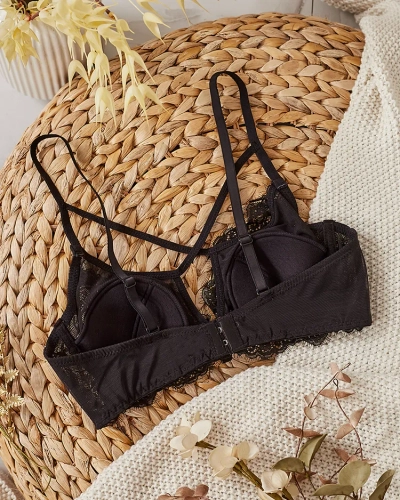 "Royalfashion" Moteriška liemenėlė su dekoratyvinėmis petnešėlėmis