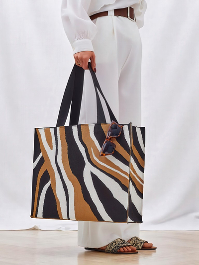 Royalfashion audinio krepšys „Safari“ stiliumi