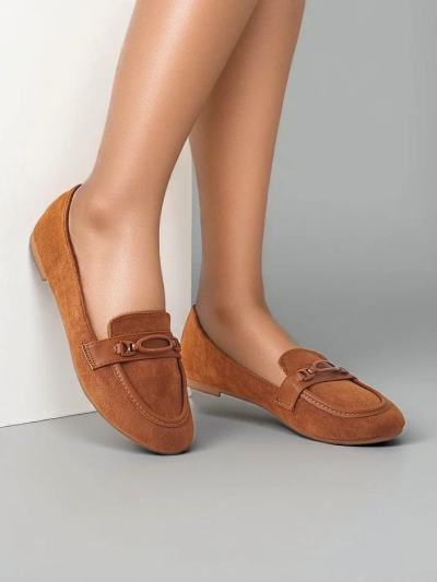 Royalfashion Moteriški suede ekologiški mokasinai Zammei