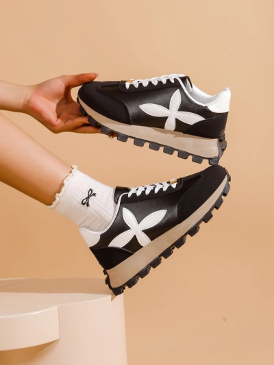 Royalfashion moterims skirti sportiniai kedai ant storesnio pado Aloqa
