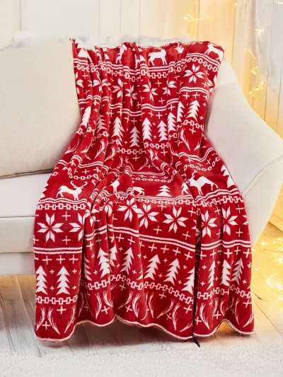 Рождественское одеяло Royalfashion размером 200х220