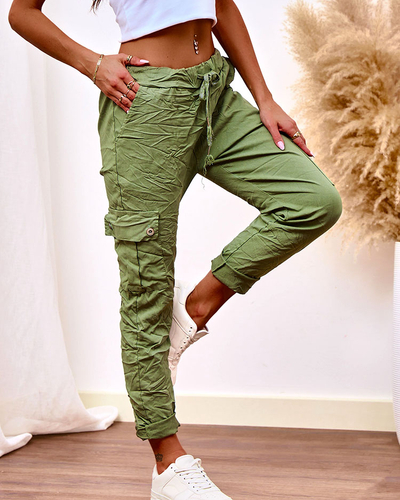 Royalfashion Женские тканевые боевые брюки