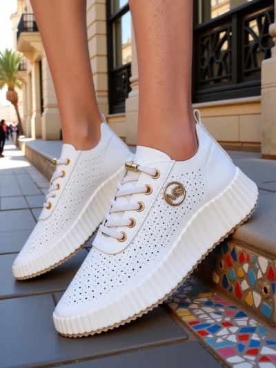 Женские перфорированные спортивные кроссовки Royalfashion Jovenes