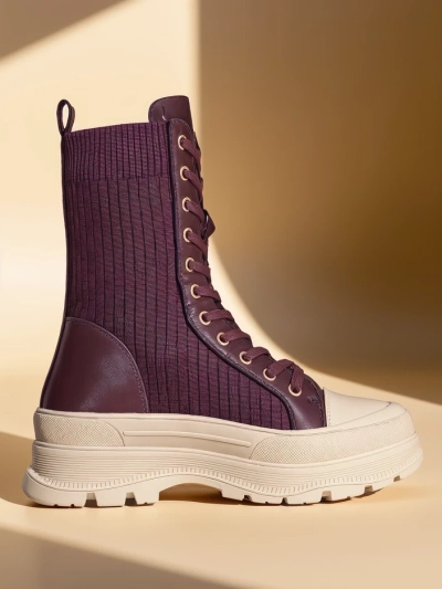 Женские высокие рабочие ботинки Royalfashion Fosilla