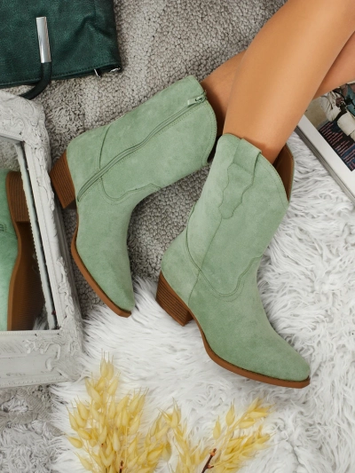 Kowbojki damskie eko zamszowe SpireHush