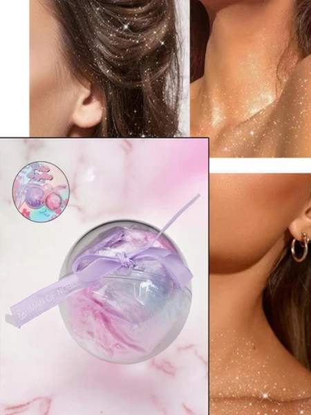 хайлайтер для лица в форме мягкого, пушистого шарика