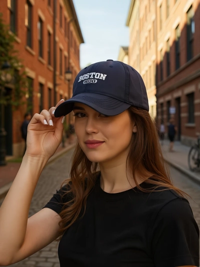 Royalfashion Унисекс бейсболка Boston Vibe