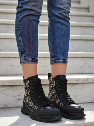 Женские ankle boots с принтом Zoriof